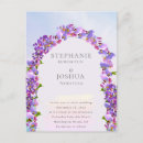 Search for wisteria wedding invitations Watercolor