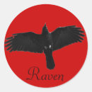 Search for crow designs stickers Raven