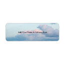 Search for sunset clouds return address labels Pink