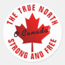 Search for true north stickers Maple leaf