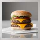 Search for cheese burger posters Foodie