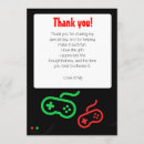 Search for video game thank you cards Retro