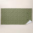 Search for vintage beach towels Green