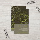 Recherche de natur cartes visite Élégant