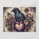 Recherche de heart cartes postales Steampunk