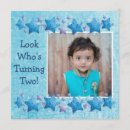 Search for turning 2 invitations Blue