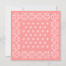 Recherche de bandanas invitations Rose