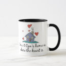 Search for home is where the heart mugs Funny