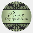 Search for green damask stickers Business