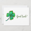 Search for four leaf clover cards Watercolor