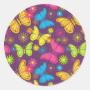 Search for vector butterflies stickers Pattern