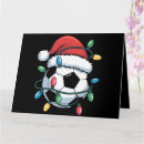 Search for soccer balls christmas cards Festive