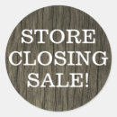 Search for closing stickers Retail