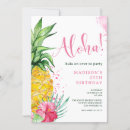 Recherche de ananas exotiques invitations Aquarelle