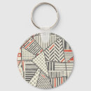 Recherche de motif patchwork porteclés Transparent