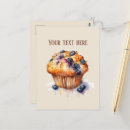 Recherche de muffin cartes postales Bleuet