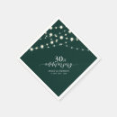 Search for 30th anniversary napkins Modern