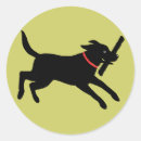 Search for black labrador stickers Dog