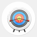Search for target archery stickers Bullseye