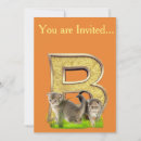 Search for monogram b invitations Alphabet