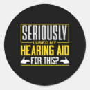 Search for hearing aid stickers Awareness