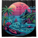 Search for vintage hawaiian shower curtains Tropical