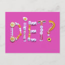 Recherche de nourriture douce cartes postales Variation