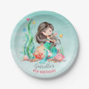 Search for shell plates Under the sea party