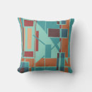 Search for turquoise geometric pillows 1960s