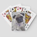 Search for pug playing cards Face