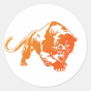 Search for orange tiger stickers Animal