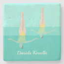 Search for artistic coasters Swimmer