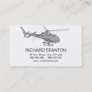 Search for helicopter pilot business cards aviation