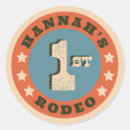 Recherche de chevaux sauvages autocollants Cowgirl