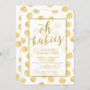Recherche de dots baby shower invitations Moderne
