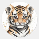Recherche de visage tigre autocollants Safari