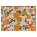 Recherche de orange planches à découper Motif floral