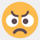Search for angry face stickers Funny