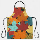 Search for fall leaves aprons Abstract