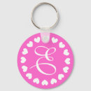 Search for monogram letter e keychains Monogrammed