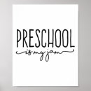 Search for preschool teacher posters Learn