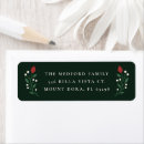 Search for traditional return address labels Floral