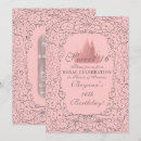 Recherche de princess 16ans anniversaire invitations Conte de fées
