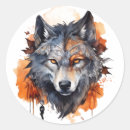 Search for scary wolf stickers Spooky