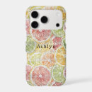 Recherche de pamplemousse iphone coques Citron