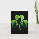Search for sasquatch st patricks day cards Clover