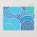 Search for spiral postcards Blue