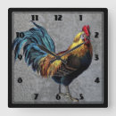 Search for rooster clocks Chicken