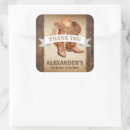 Recherche de cowboy autocollants Anniversaire de l'ouest