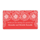 Search for red gerbera labels Daisies